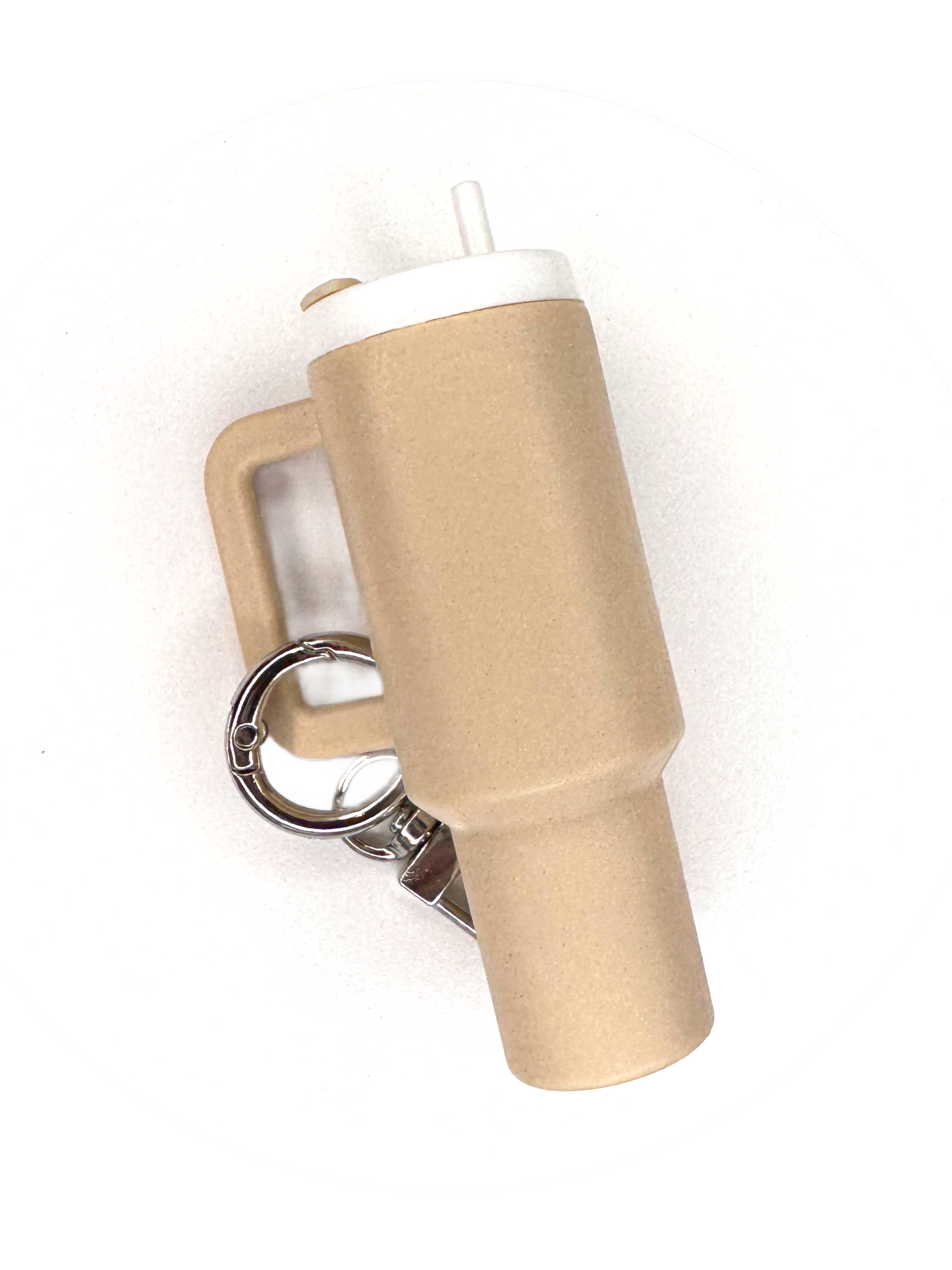 Mini Chapstick Holder Tumbler Keychain