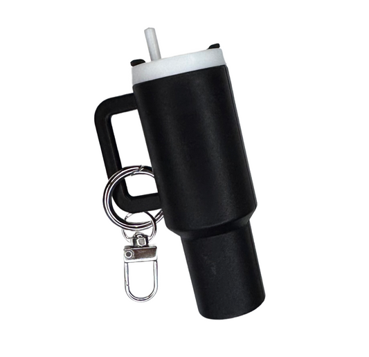 Mini Chapstick Holder Tumbler Keychain