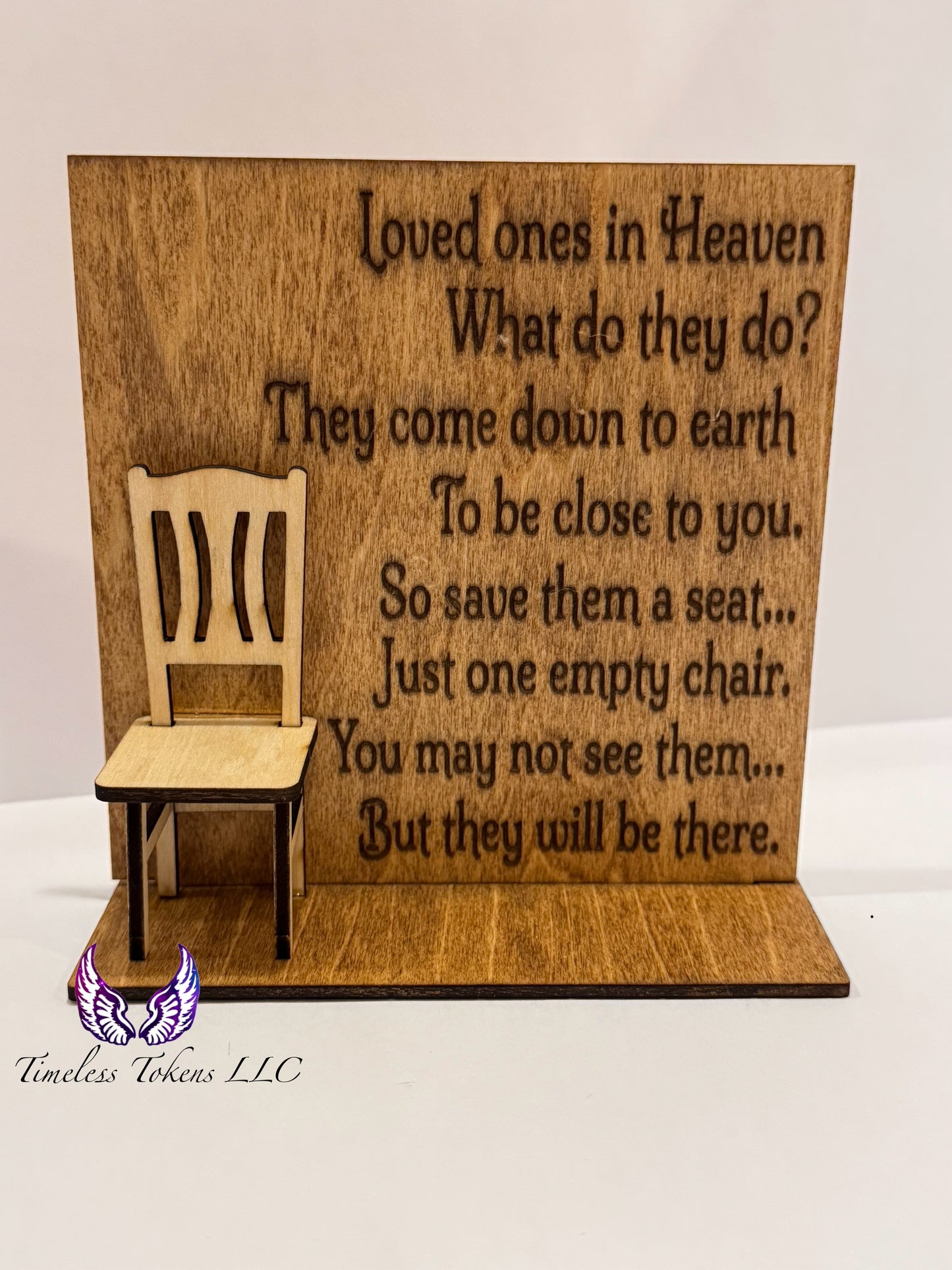 Loved Ones in Heaven Chair